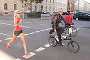 Bianca Meyer wurde später 2. beim Halbmarathon (©Foto: Martin Schmitz)
